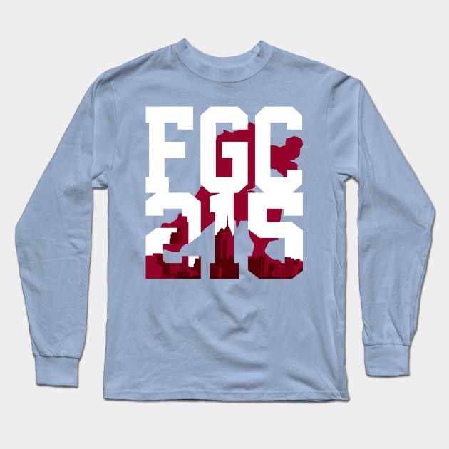 Philly FGC (FGC215) No Wordmark Long Sleeve T-Shirt by DOWX_20